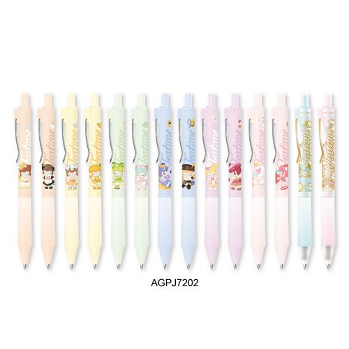 晨光学生中性笔nanci梦幻下午茶盲盒j7202黑0.5可爱