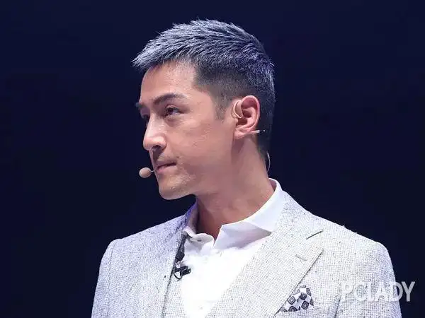 再来就是吴亦凡的"奶奶灰",雕刻般精致脸庞配上"奶