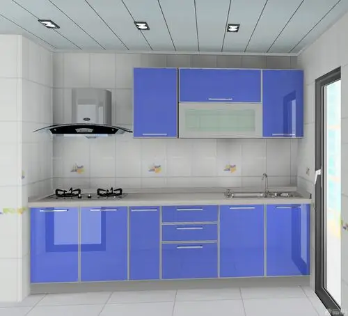 烤漆海尔橱柜门装修效果图