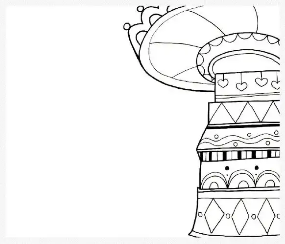 创意画创意线描儿童画