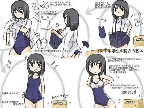 女子更衣室妹子是怎么换上死库水的解密死库水换衣大法