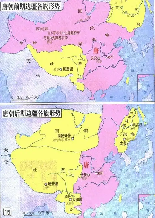 唐朝地图