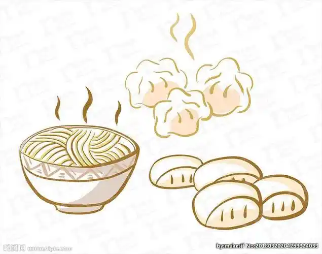 馒头简笔画 馒头简笔画图片