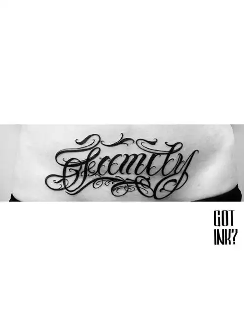 family_纹身图案手稿图片_gotink万人的纹身作品集