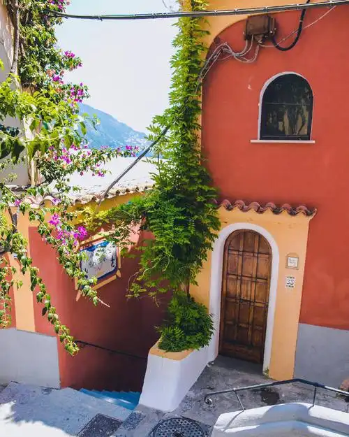 意大利的 positano靠山靠海的文艺小镇 - 堆糖,美图壁纸兴趣社区