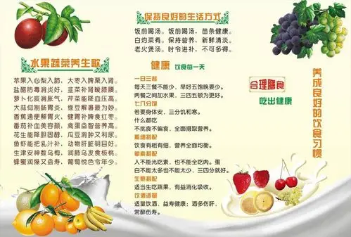 健康饮食的重要性