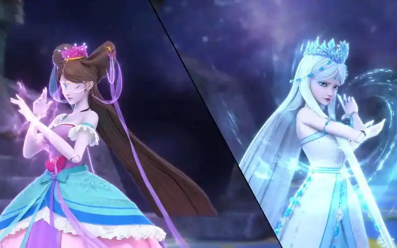精灵梦叶罗丽x冰莲花:梦公主pk冰公主,最后的赢家会是谁?