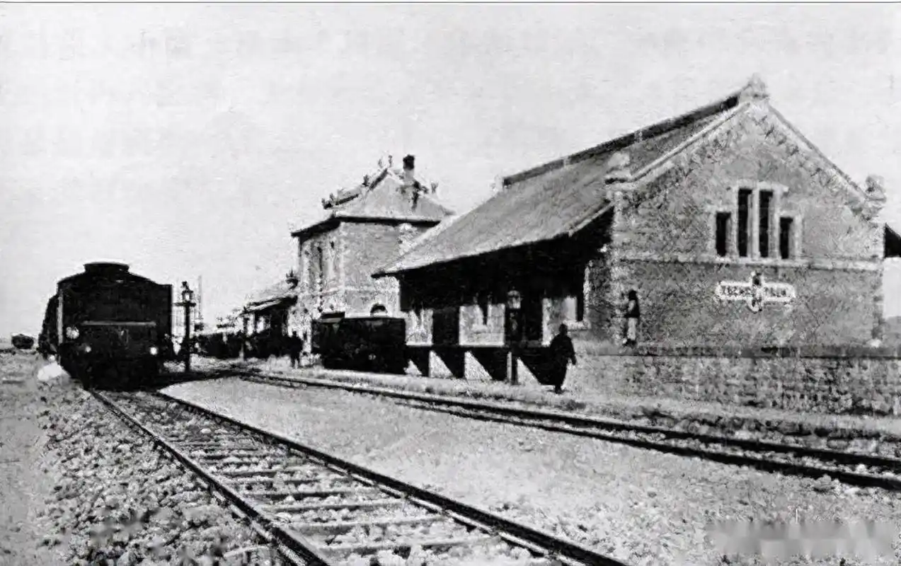 清末民国时期的淄博周村火车站