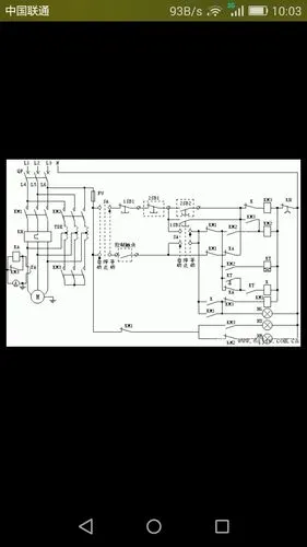 具有手自动切换,电流,信号指示的自耦降压启动柜的原理图