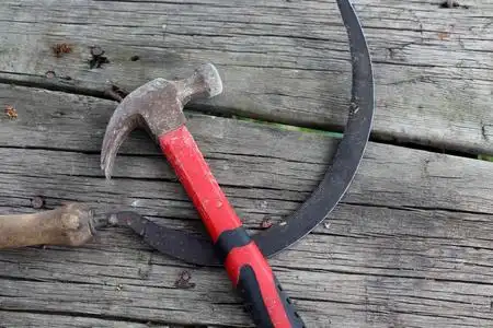 镰刀和锤子图片