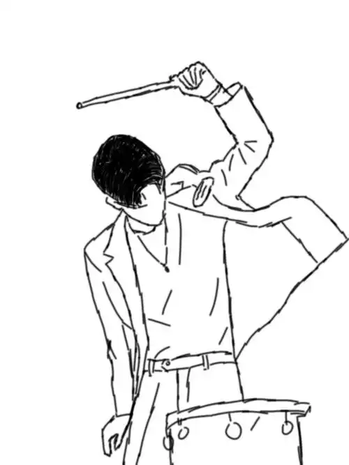 德云社~秦霄贤~_手绘_德云社秦霄贤_文化_绘画