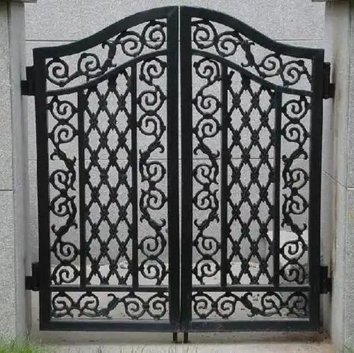 供应烤漆大铁门 20年卓越品质 产品冠销全球