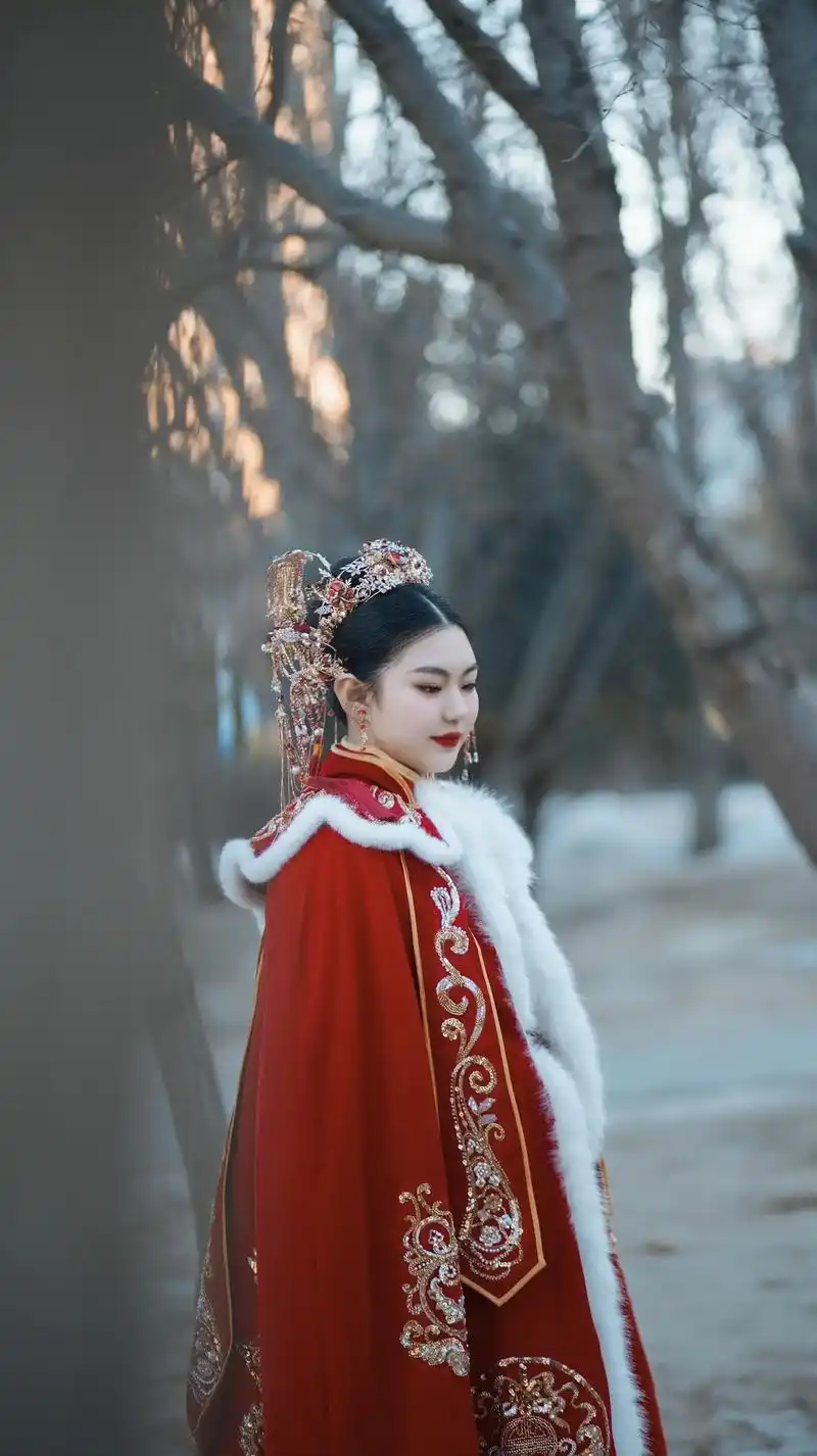 凤冠霞帔十里红妆 最美中式嫁衣@摄影师-麒麟摄影 - 抖音