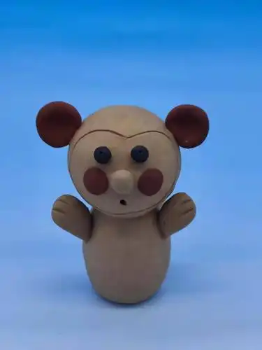 陶土手工陶艺动物创意泥人土娃娃人物陶瓷瓷娃泥人