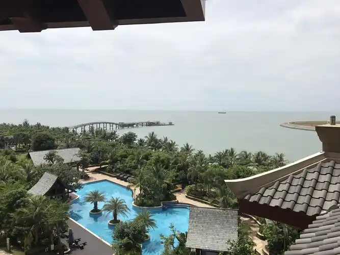 海口万豪酒店入住体验(换120平至尊海景套)--项中华