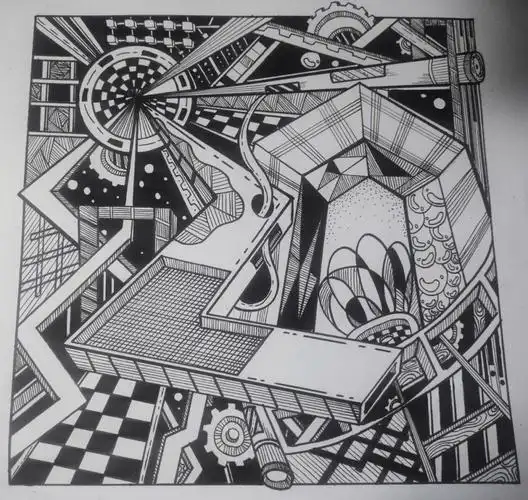 平面构成点线面综合元旦快乐