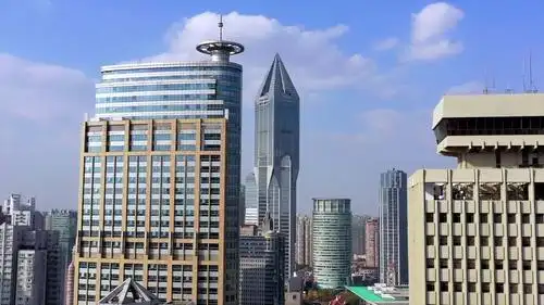 上海淮海路航拍上海上海建筑_1920x1080_高清视频素材