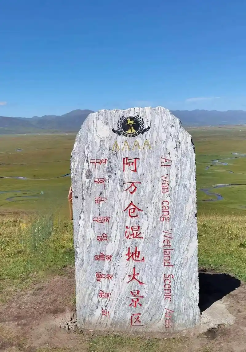 阿万仓湿地名气很大,顺理成章成为我们此次甘南 - 抖音