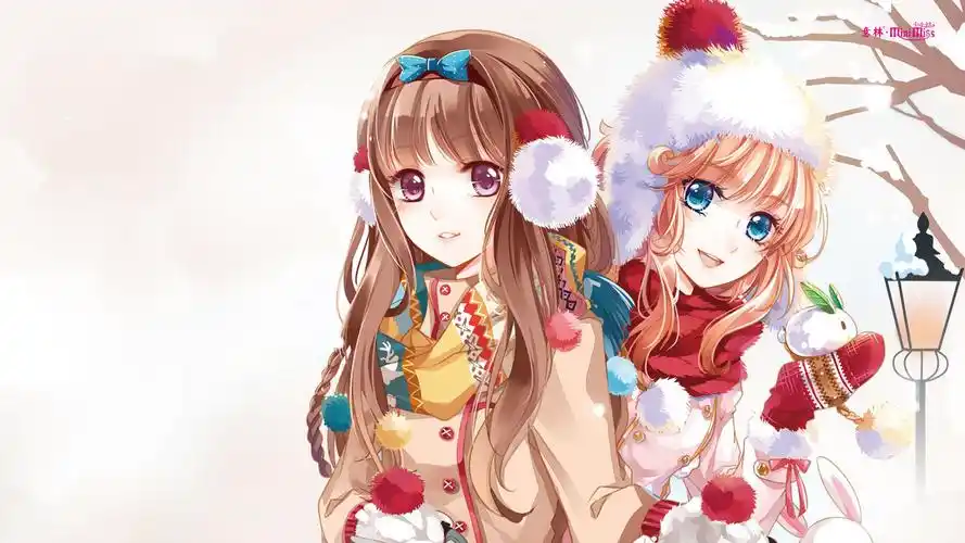 意林小小姐高清二次元唯美卡通高清壁纸