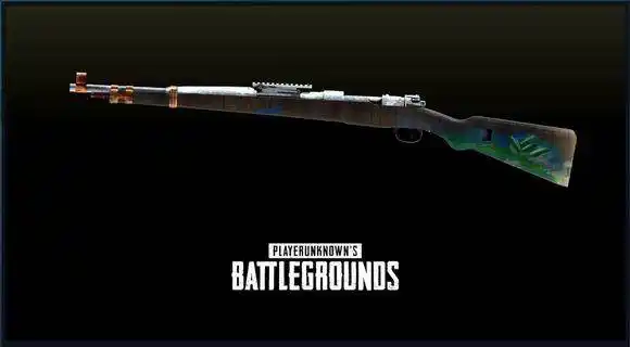 这98k,这包浆,这配色,枪屁股的一抹青绿就像雨后绽放的嫩芽,低调奢华.