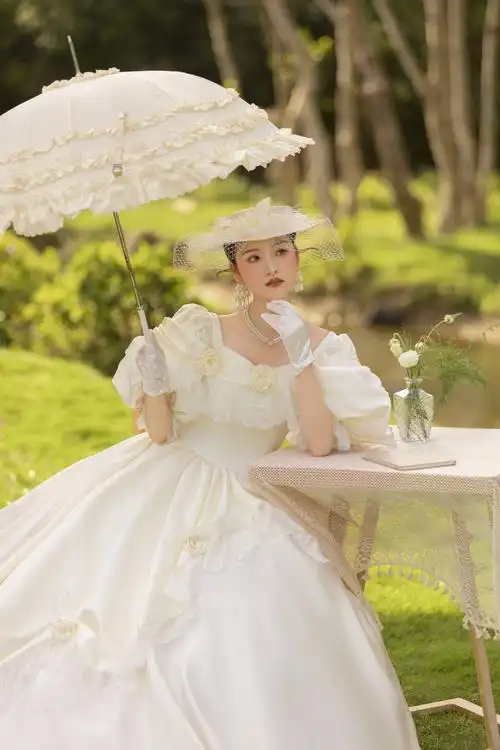 油画风法式婚纱照