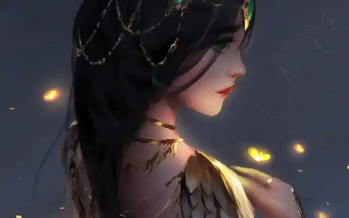 【绘画教程】临摹wlop鬼刀风铃(讲解教学)【板绘】_哔哩哔哩_bilibili