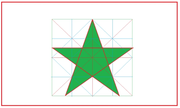 怎么用铅笔直尺画一个标准的五角星圆规直尺铅笔二步骤1在白纸