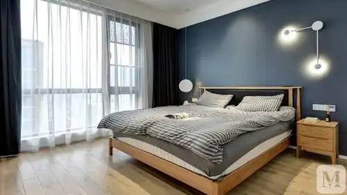 简约卧室吊顶装修效果图 明亮温馨-红星美凯龙家装效果图