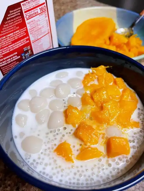 牛奶芒果西米露