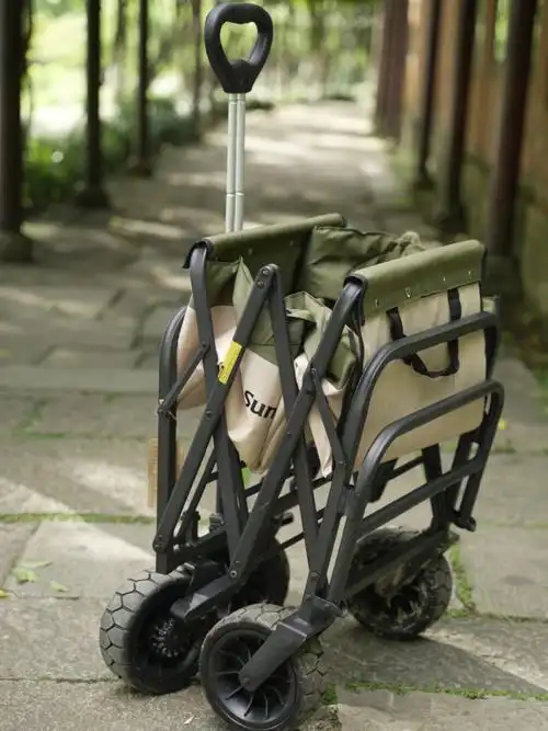 露营好物75高颜值大容量聚拢折叠营地车75