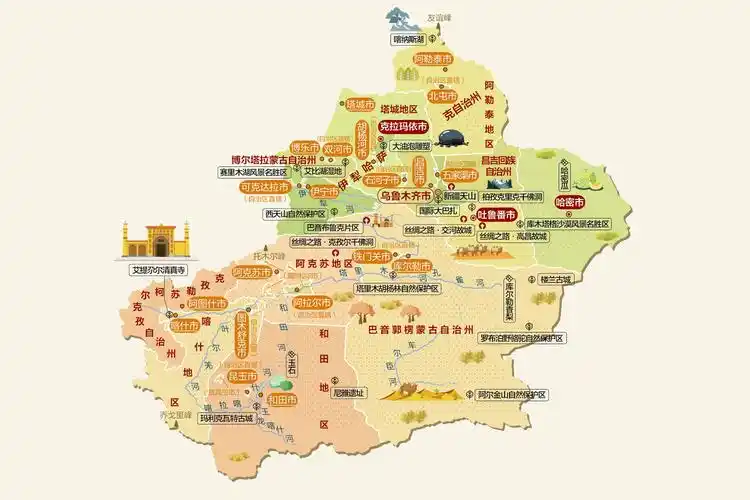 新疆十大经典旅游景点(旅游新疆的有哪些地方) - 联途