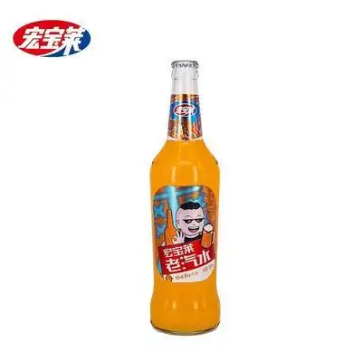 宏宝莱老汽水550ml9瓶玻璃瓶桔味2643元需用券