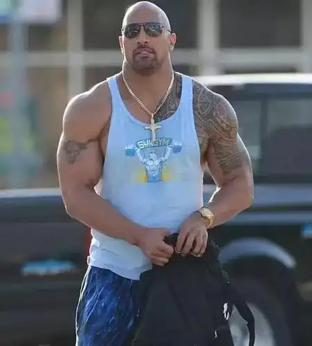 巨石强森的纹身:一种不可复制的独特文化,代表家庭,武士,守护