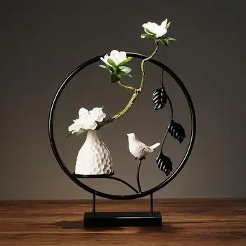 客厅茶几摆件新中式