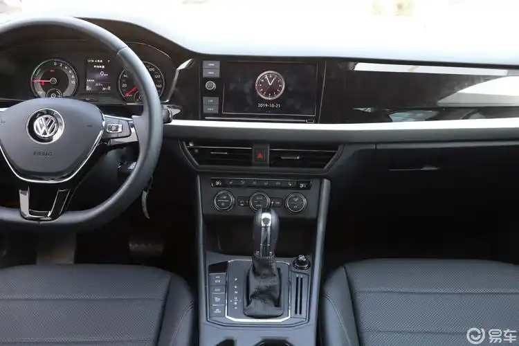 【朗逸纯电2020款顶配版中控台整体汽车图片-汽车图片大全】-易车