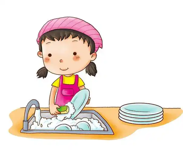 帮妈妈刷碗
