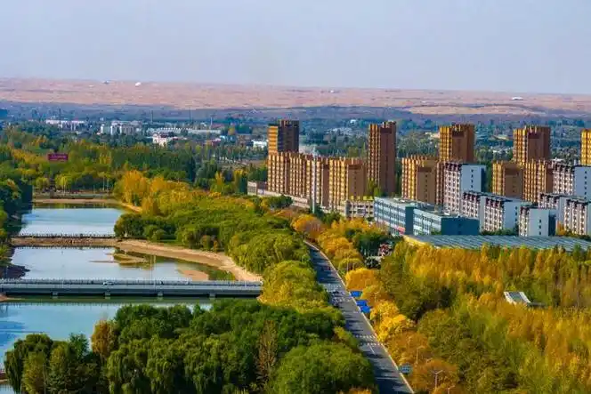 网络中国节我在宁夏晒月亮 | 宁夏中卫:沙漠水城 满城尽带黄金甲|宁夏