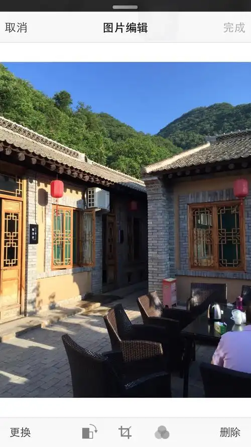 农家小院青砖灰瓦,典型的秦人民居,古朴,宁静典雅.