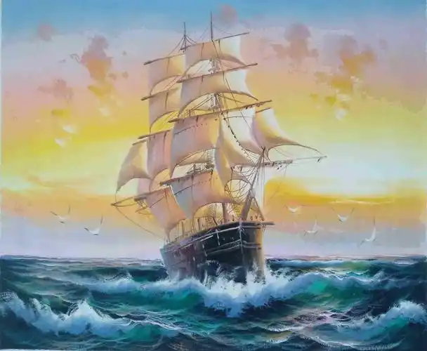 摄影展示:绘画 --乘风破浪