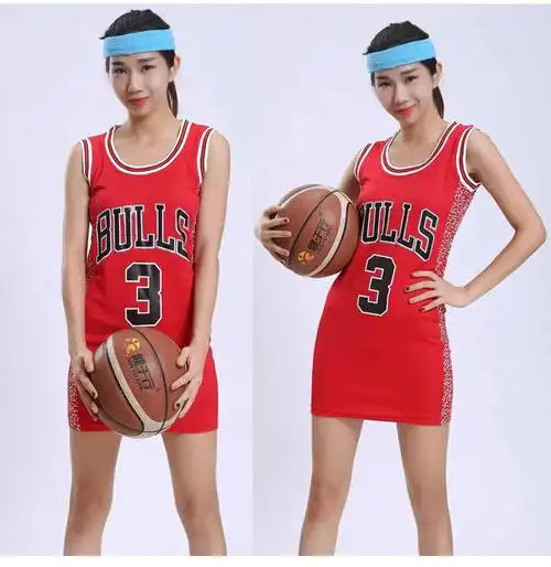 16新女款篮球连衣裙篮球宝贝球衣3号韦德