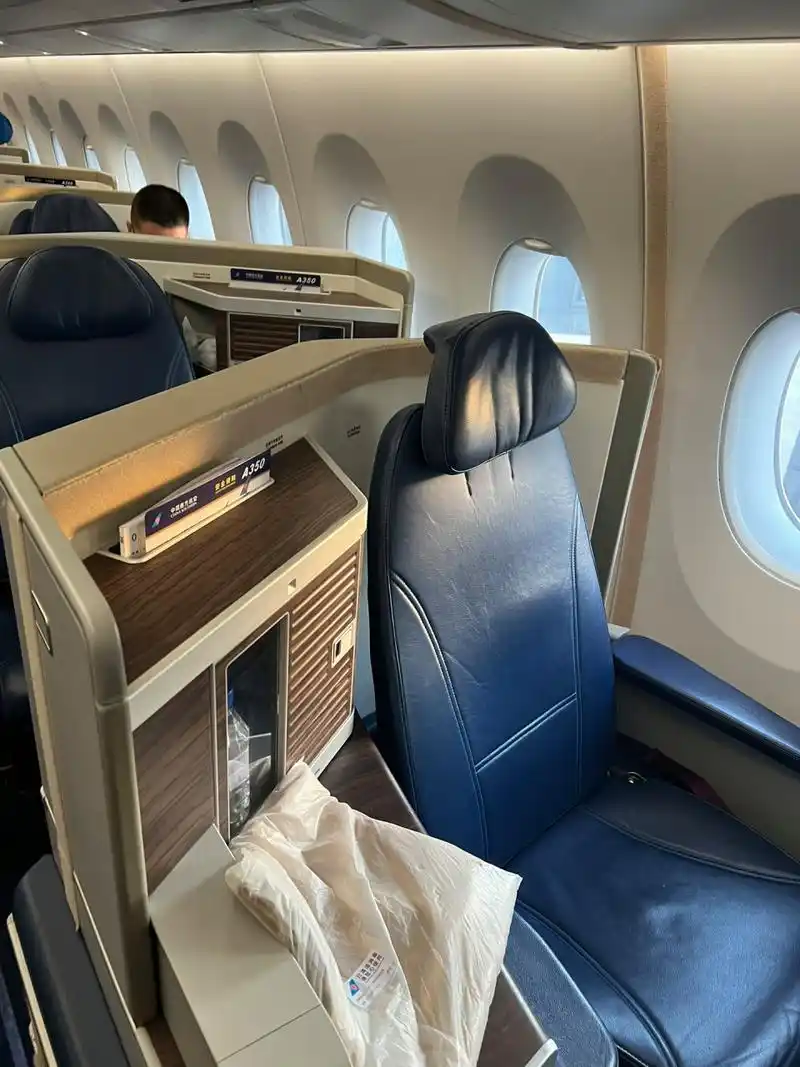 南方航空 空客a350-900公务舱 北京-三亚 中国南方航空 cz6710 北京