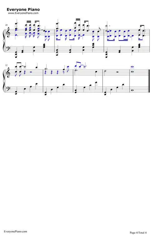 心之火钢琴谱_飞儿乐团彭佳慧_花千骨片头曲