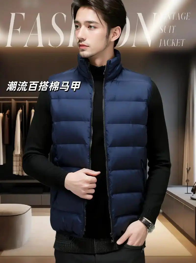 创作灵感  男士秋冬季时尚马甲,百搭 - 抖音