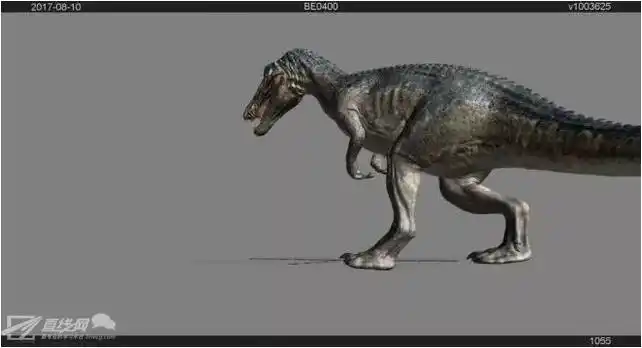 由于电影中有一系列的恐龙运动和踩踏镜头,所以恐龙的运动和光线做