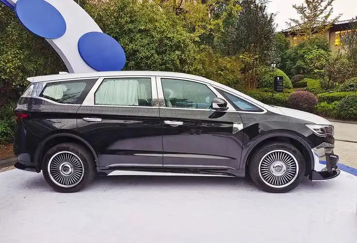 吉利mpv新车型亮相,双色车漆,2 2座椅布局,后排堪比埃尔法-新浪汽车