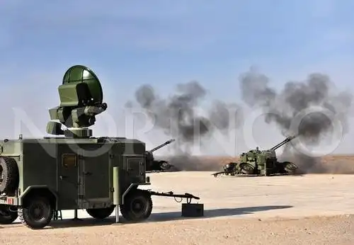 我国07式自行高射炮,炮塔上小锅盖样子的雷达有什么用途?