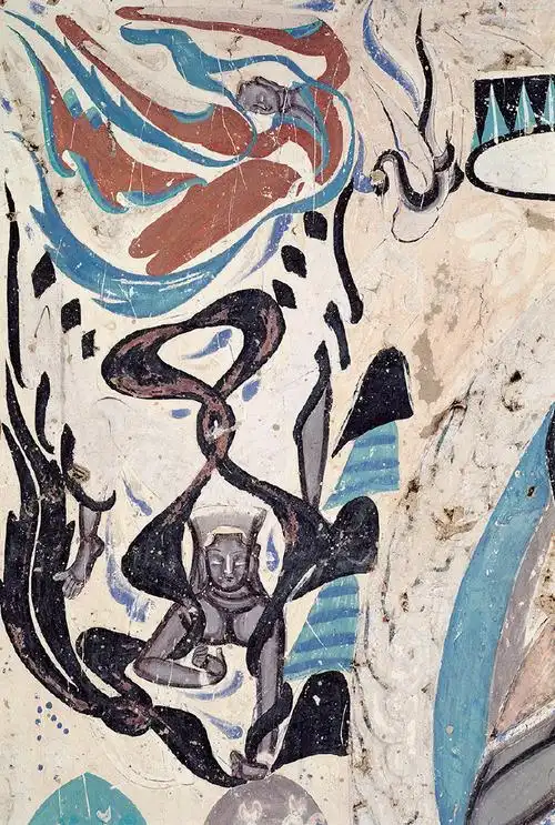 遇见敦煌#莫高窟第249窟,西魏.