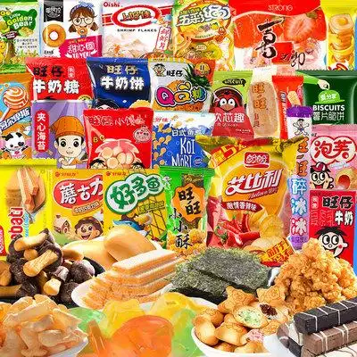 儿童零食大礼包营养健康6岁小孩休闲食品小吃整箱上火膨化食品