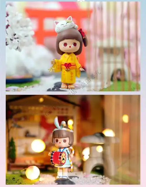 新年礼物盲盒bobbi正版整套全套2021网红公仔女生版摆件 魔法学院一套