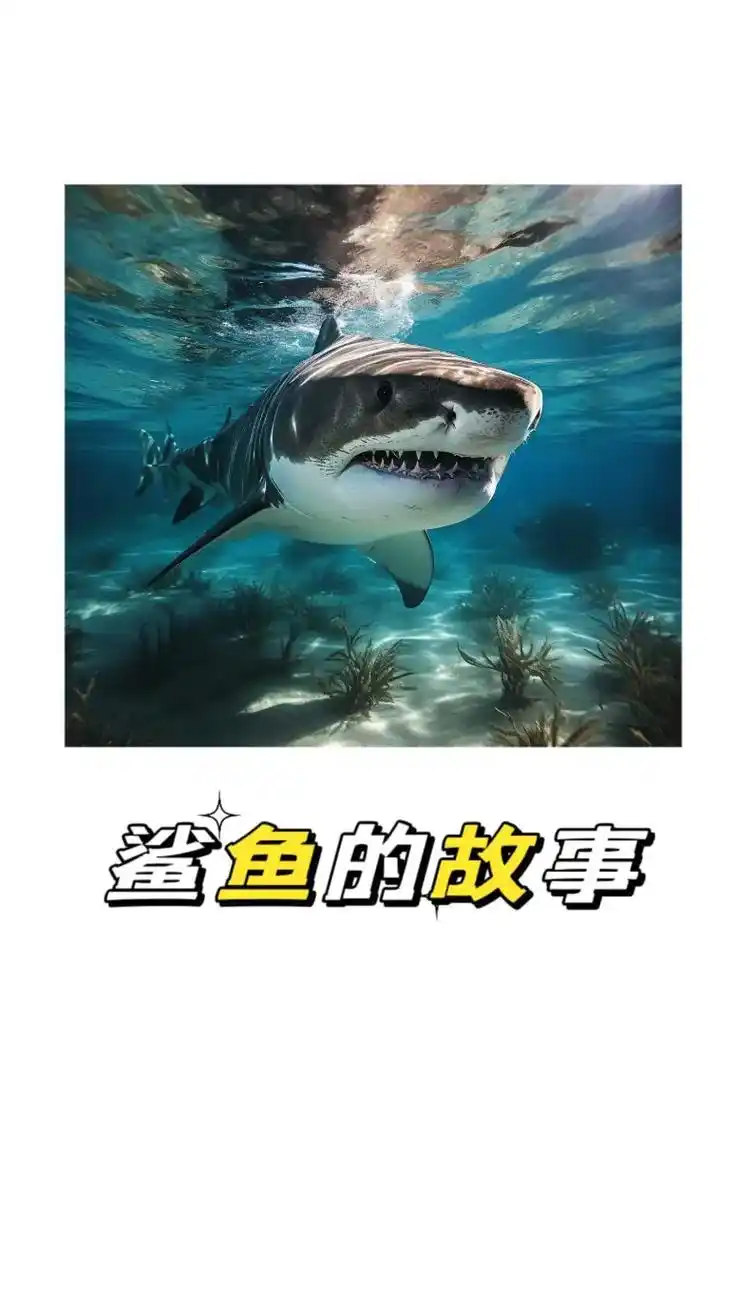 创作灵感 鲨鱼创意儿童画,一起画画吧@dou 小助手 @d - 抖音